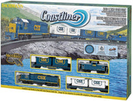 00734 - Coastliner - CSX Engine and Cars / Ready to Run Set