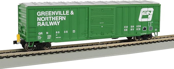 14905 - 50' OUTSIDE BRACED BOX CAR WITH FRED - GREENVILLE & NORTHERN