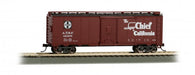 16501 - SUPER CHIEF 40' SANTA FE MAP BOX CAR