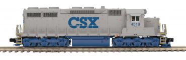 20-21758-1 - SD-35 Diesel Engine w/Proto-Sound 3.0 (Hi-Rail Wheels) - CSX Cab No. 4519