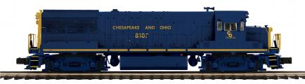 20-21846-1 - Chesapeake & Ohio U25B Diesel Engine With Proto-Sound 3.0 (Hi-Rail Wheels)