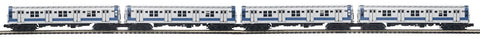 20-21943-1 - Metropolitan Transportation Authority R9 4-Car Subway Set with Proto-Sound 3.0