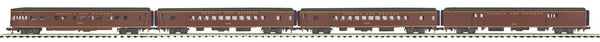 20-64263 - Norfolk & Western 4-Car 70’ Streamlined Passenger Set (Smooth Sided)