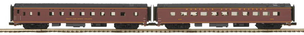 20-64264 - Norfolk & Western 2-Car 70’ Streamlined Slpr/Diner Passenger Set (Smooth Sided)