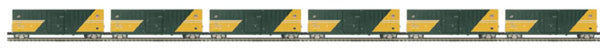 20-90354 - Chicago & North Western O Scale Premier 6-Car 50' High Cube Box Car Set