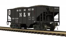 20-97393 - Norfolk & Western 2-Bay Fish Belly Hopper Car