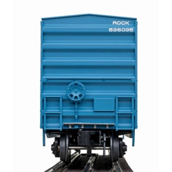 2001136 - O TM 50'6" BOX CAR ROCK ISLAND 536035, 536048 (BLUE/WHITE/BLACK) - 3RL