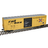 2001139 - O TM 50'6" BOX CAR RAILBOX (LARGE LOGO) 32682, 32745 (YELLOW/BLACK) - 3RL