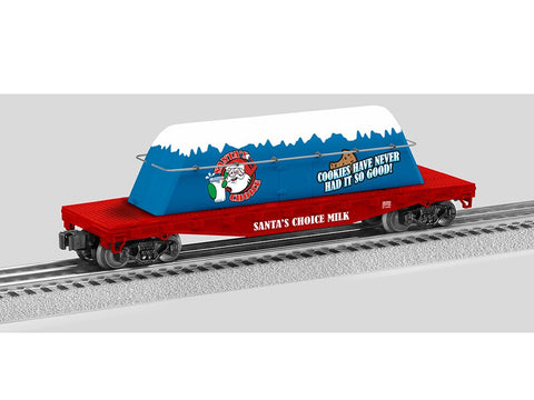 2328260 - SANTA'S CHOICE MILK CARTON FLATCAR