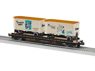 2426700 - ACME 50' TOFC FLATCAR W/2 20' TRAILERS