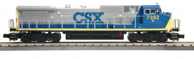 30-21088-1 - Dash-8 Diesel Engine w/Proto-Sound 3.0 - CSX Cab # 7392