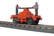 30-5236 - Maintenance of Way Operating Hand Car - (Orange)