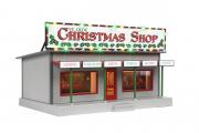 30-90637 - Ye Old Christmas Shop Road Side Stand w/Operating Christmas Lights