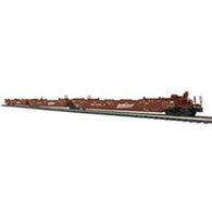 3003053-3 - GUNDERSON MAXI-IV WELL CAR BNSF (WEDGE LOGO) 255417 (BROWN/WHITE)