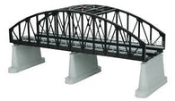 40-1125 - Black Two Track Steel Arch Bridge