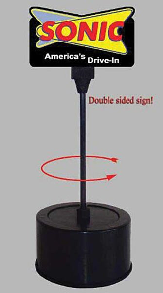 55105 - Sonic Double-Sided Rotating Sign