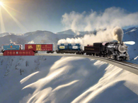 2123070 - THE POLAR EXPRESS™ FREIGHT LIONCHIEF SET