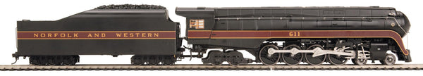 80-3264-1 - Norfolk & Western HO Scale MTH HO 4-8-4 J Steam Locomotive w/Proto-Sound 3.0