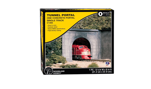 1266 - Concrete Single Tunnel Portal