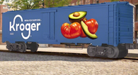 30-78239 - Kroger Modern Reefer Car - (Veggies - Dixie Union Station)