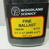 1376 - Cinders / Fine Ballast / 32 oz Shaker