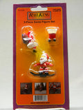 30-11089 - Santa 3-Piece Figure Set