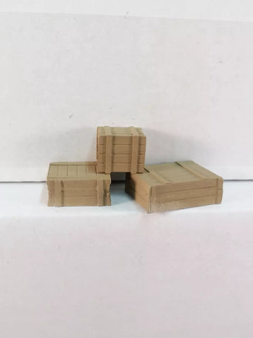 A1270 - 3 Wooden Crates