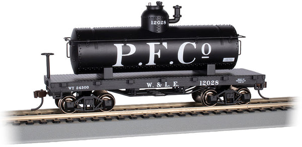 72107 - WHEELING & LAKE ERIE #12028 - OLD-TIME TANK CAR (HO SCALE)