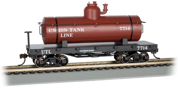 72108 - UNION TANK LINE #7714 - OLD-TIME TANK CAR (HO SCALE)