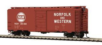 85-74149 - HO GAUGE Norfolk & Western 40' PS-1 Box Car #385888